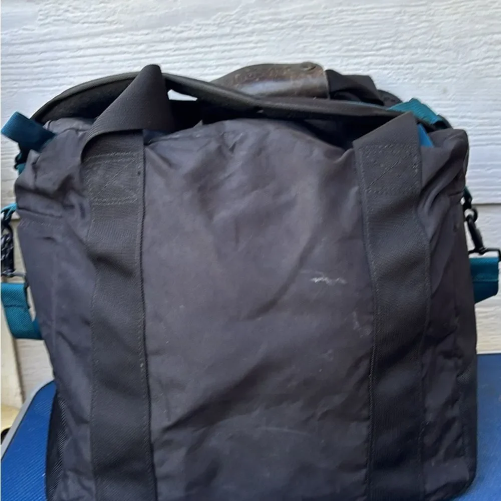 Vintage Patagonia Under Seat Black Duffel Bag